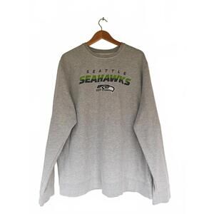 Seattle Seahawks Heather Gray Sweatshirt - Size XXL